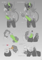 2025 2_horns absurd_res anthro arms_tied astat1ne balls black_sclera bondage borderless_panel bottomless bottomless_anthro bottomless_male bound bovid canid canine canis caprine chastity_cage chastity_device chinese_description chinese_text clothed clothing color_coded_text comic curved_horn digital_drawing_(artwork) digital_media_(artwork) digitigrade directional_arrow dominant dominant_anthro dominant_male dominant_prey duo ear_piercing ear_ring ellipsis fangs fluffy fluffy_tail fur genitals gradient_background green_eyes green_inner_ear green_inner_mouth green_penis hand_on_partner's_butt head_horn hi_res horn key_disposal larger_anthro larger_male lock_symbol looking_at_genitalia looking_at_own_penis looking_at_penis looking_at_self male male/male male_anthro mammal medial_ring page_number penetration penis permanent_chastity_device phallic_chastity_device piercing pointy_ears prick_ears putting_on_chastity_device red_text restraints revenge_rape ring_piercing sheep shocked short_snout simple_background size_difference skinny_anthro skinny_male small_dom_big_sub smaller_anthro smaller_male snout sounding_beads spade_tail spot_color straitjacket submissive submissive_anthro submissive_male submissive_predator tail teeth text translation_request urethral urethral_penetration wolf wool_(fur) wool_hair