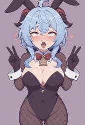 1girls artist_request female ganyu_(genshin_impact) genshin_impact solo solo_female tagme unknown_artist