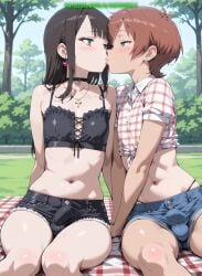 2boys ai_generated bulge duo femboy kissing male meybekity otoko_no_ko trap yaoi