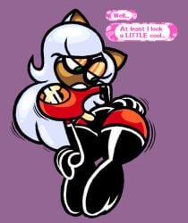 big_breasts blush_the_bat_(frost-lock) checking_out_self elastigirl_(cosplay) frost-lock sonic_(series) thick_thighs