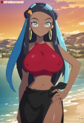 1girls ai_generated aindroidparanoid ass ass big_ass big_breasts big_butt breasts busty curvy cute dark_skin fat_ass female female_only gym_leader hair hi_res hips huge_ass huge_breasts human large_ass large_breasts legs narrow_waist pokemon pokemon_(species) pokemon_trainer slim_waist tagme thick_ass thick_thighs voluptuous waist wide_hips