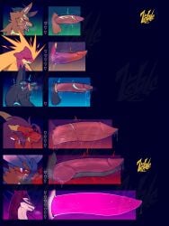 3:4 abzel accessory amped_toxtricity ancient_pokemon animal_genitalia anthro big_penis blush blush_lines bodily_fluids canid canine canis chart closed_eyes cock_ring colored digital_drawing_(artwork) digital_media_(artwork) dragon drooling eastern_dragon erection fire flaming_hair generation_8_pokemon generation_9_pokemon genital_fluids genital_slit genitals glowing glowing_genitalia glowing_penis group hair heart_symbol hi_res jewelry knot knotted_penis koraidon lang_(abzel) lazarus_(abzel) legendary_pokemon male mammal measuring measuring_penis mythological_creature mythological_scalie mythology nintendo paradox_pokemon penis penis_accessory penis_chart penis_jewelry penis_lineup penis_size_difference pokemon pokemon_(species) precum pseudo_hair saliva scalie shaded thick_penis throbbing throbbing_penis toxtricity wolf zhou-yu_(abzel)