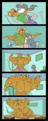 abs atariboy biceps big_breasts big_mu breasts feline female huge_breasts huge_muscles hyper_breasts hyper_muscles large_breasts large_muscles mouse muscles muscular muscular_arms muscular_female muscular_legs muscular_thighs pecs tail
