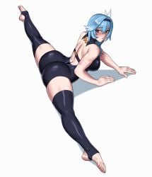 1girls eula_(genshin_impact) female genshin_impact shadertoons solo solo_female tagme