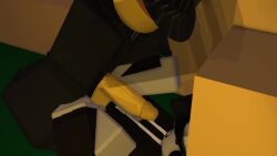 2boys 3d akumainized animated chance_(forsaken) forsaken_(roblox) frottage mafioso_(forsaken) male non-human_body non-human_head penis penis_size_difference roblox roblox_game robloxian shorter_than_10_seconds size_difference sound tagme toony video