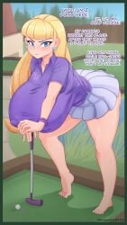 1girls alternate_breast_size barefoot big_breasts blonde_hair blue_eyes breasts breasts_bigger_than_head busty curvaceous curves curvy curvy_body curvy_female curvy_figure disney disney_channel disney_xd earrings feet female female_focus gravity_falls huge_breasts large_breasts long_hair pacifica_northwest scopedout shoes_removed smooth_skin voluptuous white_female