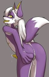 absurd_res animal_genitalia animal_penis anthro becquerel_(oracle_of_delphi) canid canine canine_genitalia canine_penis fox genitals hi_res intersex knot maleherm mammal mastectomy_scar oracle_of_delphi penis sackless scar solo trans_(lore) trans_man_(lore) yiffsona