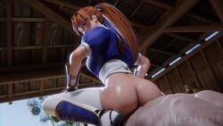 3d animated ass ass_focus blender butt_focus dead_or_alive female female_on_top kasumi_(doa) penis riding riding_penis sound tagme ulfsark3d video