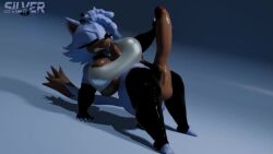 1futa 3d animated artist_name balls big_breasts big_penis blue_fur breasts fan_character female female_only food furry furry_female furry_only mp4 muscular muscular_female muscular_futanari penis sega silver_body silver_fur silvertilver solo solo_female sonic_(series) sonic_oc sound tagme tilver_the_wolf video white_shirt wolf wolf_ears wolf_tail