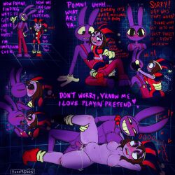 jax (the amazing digital circus) from glitch productions