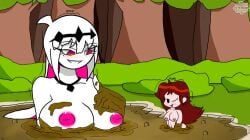 bath big_breasts breasts death drowning friday_night_funkin friday_night_funkin_mod gf girlfriend_(friday_night_funkin) imminent_death mud mud_bath nikusa_(fnf) nikusa_(sugarratio)