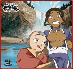 aang from avatar (series) by orshid