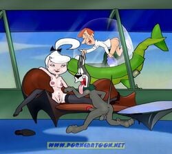 astro_the_space_mutt george_jetson hanna-barbera judy_jetson nipples porncartoon the_jetsons zoophilia