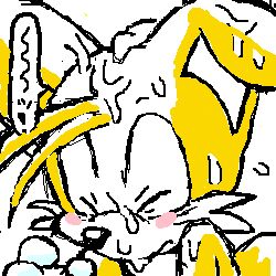 00s 2000s 2008 anthro blush classic_tails close-up closed_eyes cum erosuke fox fur male male_only miles_tails_prower nude sega solo sonic_(series) sonic_team sonic_the_hedgehog_(series) sonic_the_hedgehog_2 straight_hair tagme tails