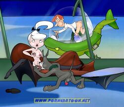 astro_the_space_mutt george_jetson hanna-barbera judy_jetson nipples porncartoon the_jetsons zoophilia