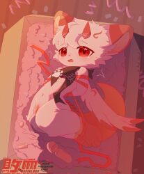 a_bad_blood anthro arms_tied bodily_fluids bondage bondage bound detailed_background dragon egg_vibrator female fur furred_dragon furred_scalie genitals hi_res mythological_creature mythological_scalie mythology open_mouth pussy scalie sex_toy solo tears vibrator