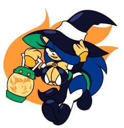 big_breasts frost-lock lantern rule_63 seductive_look shadow_the_hedgehog sonic_(series) sonic_the_hedgehog thick_thighs witch_hat