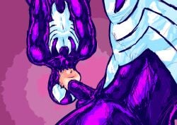 gay male marvel marvel_comics spider-man spider-man_(black_suit) spider-man_(series) symbiote symbiote_suit symbiote_takeover venom venom_(marvel)