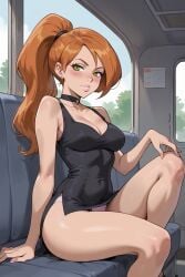 ai_generated bus kim_possible panties upskirt