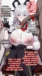 2boys arm_pouch armband black_armband black_choker black_gloves black_horns black_pants black_pouch blush breasts button_gap cheating cheating_(relationship) cheating_female chest_harness choker chromatic_aberration clothes_grab clothing_aside collared_shirt cum cum_drip cum_on_body cum_on_breasts curled_horns dark-skinned_male dark_skin dress ear_piercing earrings english english_commentary english_dialogue english_text english_translation female gloves harness high-waist_pants horns huge_cock huge_cock humiliation indoors interracial jewelry key key_earrings key_necklace large_breasts large_penis logo long_hair looking_at_viewer manzai_sugar multicolored_hair necklace necktie necktie_grab neckwear_grab netorare ntr nude pants parted_lips penis penis_size_difference pov red_eyes red_necktie shirt shirt_tucked_in sitting small_penis small_penis_humiliation solo streaked_hair surprised sweat testicles text tight_clothes tight_pants veins veiny_penis very_dark_skin very_long_hair white_hair white_shirt wuthering_waves zani_(wuthering_waves)