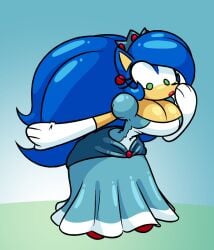 big_breasts frost-lock princess rule_63 sonic_(series) sonic_the_hedgehog thick_thighs