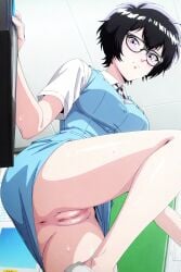 aerolae ai_generated breasts kowloon_generic_romance kujirai_reiko naked_female nipples nude_female pussy vagina