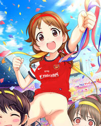 arsenal bottomless idolmaster katagiri_sanae nike soccer