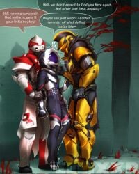 1girls 2boys armor armored_boots armored_female armored_gloves destiny_(game) destiny_2 dubious_consent ellixxr exo_(destiny) faceless faceless_character faceless_female faceless_male female female_focus femsub guardian_(destiny) hood hunter_(destiny) imminent_sex larger_male male male/female questionable_consent small_breasts smaller_female submissive submissive_female tagme titan_(destiny)