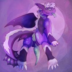 1:1 animal_genitalia anthro anus ass big_anus big_penis carlarzall claws digital_media_(artwork) dragon dreamworks ear_piercing european_mythology forked_tongue fur furred_dragon furred_scalie fury_(httyd) genital_slit genitals green_anus green_penis green_tongue hair hi_res how_to_train_your_dragon looking_back male membrane_(anatomy) multi_eye multiple_piercings mythological_creature mythological_scalie mythology night_fury nude padless_paws penis piercing presenting puffy_anus purple_body ring_piercing scales scalie simple_background solo tail tail_aside tapering_penis tongue tongue_out western_dragon white_body white_fur wings