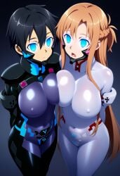 female kirito from sword art online