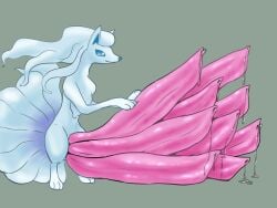 4:3 9_penises 9_tails alolan_form alolan_ninetales big_penis blue_body blue_eyes blue_fur digitigrade erection feral fur generation_7_pokemon genitals hi_res huge_cock hyper hyper_genitalia hyper_penis long_penis male multi_genitalia multi_penis multi_tail ninetales nintendo on_hind_legs penis pokemon pokemon_(species) regional_form_(pokemon) sevi_blaze snout solo tail white_body white_fur