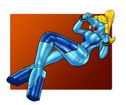 samus aran from metroid by rubberlink