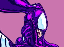 face_closeup gay marvel marvel_comics spider-man spider-man_(black_suit) spider-man_(series) symbiote symbiote_suit symbiote_takeover venom venom_(marvel)