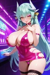 1girl 1girls ai_generated ass bimbo bimbofication bodycon breasts choker clothing dress fate/grand_order fate_(series) female female_focus fishnets green_hair gyaru hips hooker huge_ass huge_breasts kiyohime_(fate) kiyohime_(fate/grand_order) latex latex_clothing lipstick long_hair makeup neruton panties prostitution public round_ass round_breasts seductive seductive_eyes seductive_look seductive_smile slut_collar slutty_clothes tagme tagme_(artist) thick_thighs thighs voluptuous voluptuous_female wide_hips