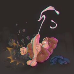 1:1 2025 5_fingers 5_toes 816monster anthro ape ass autofootjob balls big_balls big_penis black_background bodily_fluids brown_body brown_butt brown_fur chromatic_aberration clenched_teeth cum cumshot digital_drawing_(artwork) digital_media_(artwork) donkey_kong donkey_kong_(character) donkey_kong_(dkbananza) donkey_kong_(series) donkey_kong_bananza ejaculation erection feet fingers fist foot_fetish foot_play footjob fur genital_fluids genitals glans gorilla hand_on_head haplorhine huge_balls huge_cock humanoid_genitalia humanoid_penis hyper hyper_genitalia hyper_penis lying male male_only mammal masturbation muscular muscular_male nintendo nude on_back orgasm overalls overalls_removed pecs penile penile_masturbation penis pink_glans prehensile_feet prehensile_footjob primate saggy_balls sex signature simple_background smashing solo tan_balls tan_body tan_penis tan_skin teeth toes