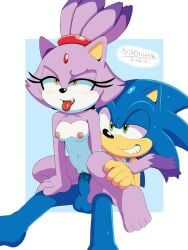 1boy1girl blaze_the_cat breasts fangs feet feline female female_on_top female_penetrated furry looking_pleasured male nipples penetration penis pussy sega sex small_breasts sonic_(series) sonic_the_hedgehog sonic_the_hedgehog_(series) spindasher98 tongue_out vagina