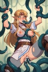 ai_generated anal anal_sex anal_sex blonde_female blonde_hair blowjob blush breasts cum cum_in_ass cum_in_mouth cum_in_pussy defeat defeat_rape defeat_sex defeated dripping dripping_cum elf elf_ears elf_female exposed_breasts faprunner78 grabbing_tentacle half-closed_eyes long_hair medium_breasts natural_breasts necklace nipples pointy_ears princess princess_zelda raped royal royalty slim_girl slim_waist surrounded_by_tentacles tentacle tentacle_between_breasts tentacle_in_ass tentacle_in_mouth tentacle_in_pussy tentacle_rape tentacle_sex tentacles_around_arms tentacles_around_breasts tentacles_around_legs the_legend_of_zelda the_legend_of_zelda:_a_link_between_worlds thick_thighs thighs tiara torn_clothes vaginal_penetration vaginal_penetration vaginal_sex waist zelda_(a_link_between_worlds)