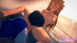 1boy 1girls animated asuka_langley_sohryu bathroom bathtub breasts game hand_on_head hentaudio licking_pussy long_hair long_hair_female my_hentai_fantasy naughty_capy neon_genesis_evangelion nude_female pinkrotten reddish_brown_hair sound tagme twintails video voice_acted