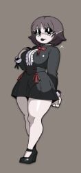 freckles goth kim_pine machstract scott_pilgrim thighs
