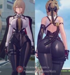 1girls 3d animated ass ass_focus big_ass big_breasts blonde_hair blue_eyes breasts evelyn_chevalier fat_ass front_and_back game_mod gloves hazeker jacket jiggle jiggling_ass jiggling_breasts large_ass large_breasts latex light-skinned_female light_skin mod no_sound shorter_than_10_seconds sky solo split_screen tagme thick_thighs thighhighs thighs tie video video_games walking zenless_zone_zero