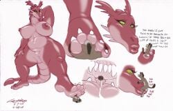 anthro asinus bodily_fluids cum cum_inside donkey donkey_(shrek) dragon dragon_(shrek) dreamworks duo equid equine feet female foot_fetish foot_focus foot_play footjob genital_fluids inside internal internal_oral interspecies licking male male/female mammal mythological_creature mythological_scalie mythology oversized_fellatio overweight scalie sex shrek_(series) size_difference size_play thebigmansini tongue trampling