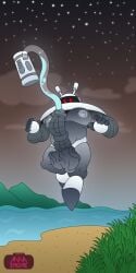 1:2 5_fingers absurd_res animal_genitalia animal_penis annaengine antennae_(anatomy) armor ball_bulge balls beach beach_background biceps big_balls big_pecs big_penis bulge capcom cloud cosmic_background detailed_background digital_drawing_(artwork) digital_media_(artwork) equine_genitalia equine_penis erection fingers fuel_pump fuel_tank galaxy_man genitals glowing glowing_body gradient_body grey_body hi_res humanoid levitating levitation looking_down machine male medial_ring mega_man_(series) megaman_(classic) megaman_9 mountain mouthless multicolored_body musclegut muscular muscular_humanoid night nipples not_furry nude outside pecs penetration penile penis plant red_eyes refueling robot robot_humanoid sand screen sea seaside sky solo spread_arms star starry_background starry_sky stretched_urethra sunset ufo urethra urethral urethral_bulge urethral_penetration water white_body