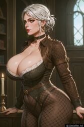 ai_generated busty chubby ciri the_witcher_(series) the_witcher_3:_wild_hunt