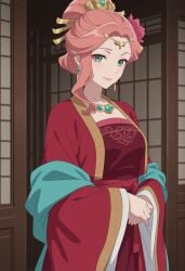 ai_generated demens_kippy gyokuyou_(kusuriya_no_hitorigoto) kusuriya_no_hitorigoto mature milf pink_hair sfw tagme