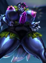 absurd_res anthro ass avian bakas0baka beak beanie big_breasts big_butt big_female big_nipples big_penis bird bottomwear breasts bulge clothing corvid doll dominant dominant_female dominant_intersex elbow_feathers erection female first_person_view fishnet_clothing fishnet_leggings fishnet_legwear genitals glistening glistening_body hat headgear headwear herm hi_res hotpants huge_breasts huge_butt huge_cock huge_hips huge_thighs hyper hyper_breasts hyper_thighs intersex jewelry latex leggings legwear low-angle_view minishorts money nipple_piercing nipples oscine passerine penis piercing ribbed_penis shirt shorts size_difference solo submissive submissive_pov tank_top thick_thighs topwear wide_hips ziggy_crow