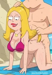 ai_generated american_dad beach francine_smith jeanbombila666 milf sex stan_smith