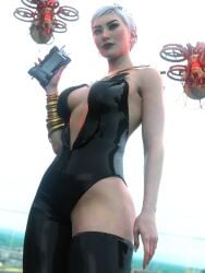 1girls 3d adriana_imai big_ass big_breasts breasts bust busty curvy dbd dead_by_daylight female hips hourglass_figure light-skinned_female light_skin slim_waist the_skull_merchant thick thick_hips thick_legs thick_thighs thighs top_heavy voluptuous waist wide_hips word2