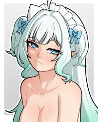 mint fantome from indie virtual youtuber by unholyspicy