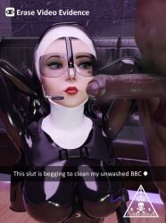 1boy 3d armpits arms_up assassin before_oral before_sex big_penis bioshock bioshock_infinite blender clothed_female_nude_male dark-skinned_male dark_skin elizabeth_comstock english_text fat_cock fat_male female foreskin game_ui gun_holster hitman hitman_absolution holster interracial latex latex_clothing latex_suit lipstick male nose_hook nun nun_outfit penis pubic_hair queen_of_spades skyebunny smelly_cock snapchat steamy_penis tactical_gear tattoo text uncircumcised unseen_male_face visor_glasses