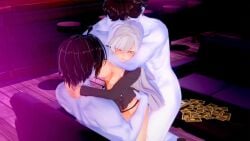 3d animated best_girl demon-lord_(artist) double_penetration gangbang kimi_no_koto_ga_dai_dai_dai_dai_daisuki_na_100-nin_no_kanojo koikatsu netorare tagme video